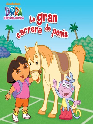 cover image of La gran carrera de ponis